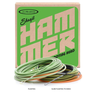 Hammer Skagit Heads SloMo to Sink3 42g / 650grain 7.6m / 25ft