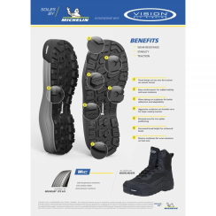 Watschuhe Vision Musta Gummi Michelin 12 - 45