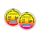 Hanak Bicolour Indicator pink/yellow