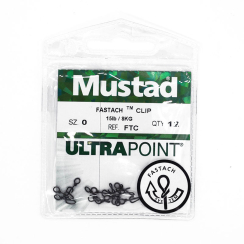 Mustad Fastach Clip  50lb / 28kg