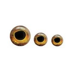 Fish-Skull Living Eyes 15.0mm (12pcs.) Earth