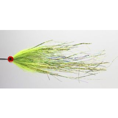 Hechtstreamer Bauer&acute;s UV Chartreuse for Wiggletail