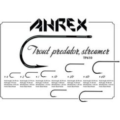 Ahrex TP610 - Trout Predator Streamer Hook #2/0 (12)