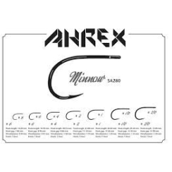 Ahrex SA280 - Minnow Haken #8 (12)