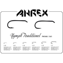Ahrex FW 560 - Nymph Traditional Haken # 8