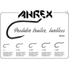 Ahrex PR383 - Trailer Hook, barbless PR #1
