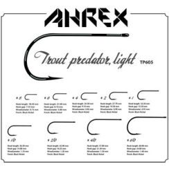 Ahrex TP605 - Trout Predator Light Hook #1
