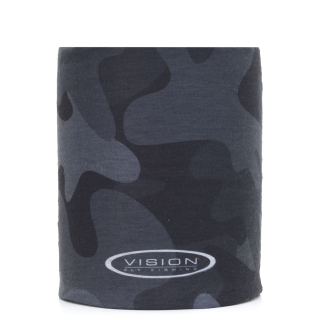 Vision Black Camo Neck Gaiter
