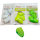 Fish-Skull Surface Seducer Double Barrel Popper Köpfe L Green Chartreuse