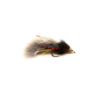Marble Muddler Streamer Grey Brown