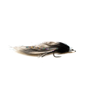 Marble Muddler Streamer Grey Black