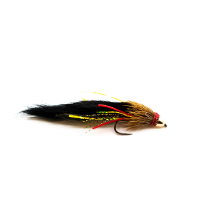 Marble Muddler Streamer Grey Black