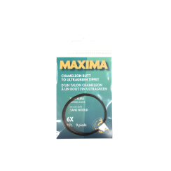 Maxima Chameleon Tapered Leader ,5 ft 2,28 cm  5X 0,15mm