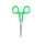 Vision Curved forcep Hopper Green