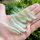 Fish-Skull Musked Minnow #4 White/Green