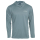Vision Bamboo Bug & UV Hoodie - Stone Blue
