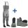 Vision Set Koski Wathose und Koski Watschuhe Filz