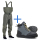 Vision Rio Vanda Waders Set with Atom Rubber Wading Shoes