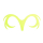 Pacchiarini Double Dragon Tail XL Yellow Fluo