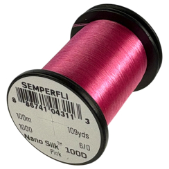 Semperfli Nano Silk 6/0 (100D) – GSP Bindefaden Pink