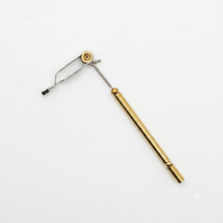 Rotierende Hechelklemme mit Messinggriff – 360° Rotating Hackle Pliers