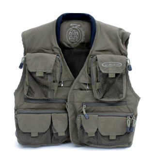 Gillet pesca Vision Caribou Verde S