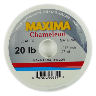 monofilament  Maxima Chameleon 30 yds 25 m