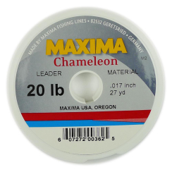 monofilament  Maxima Chameleon 30 yds 25 m