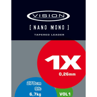 Vision Nano Mono finale leader 5x 0,15mm