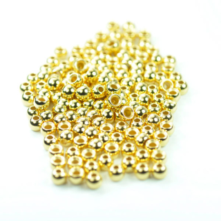 Goldkopfperlen Gold 06-08 5,5mm