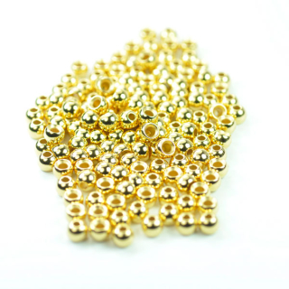 Goldkopfperlen Gold 08-10 4,6mm