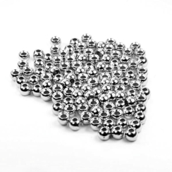 Goldkopfperlen Silber 10-12 3,8mm