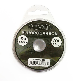 FTS Fluorocarbon 50m 0,35mm