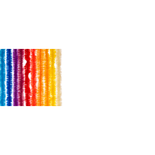 Textreme Round Chenille 3mm - 3meters Yellow