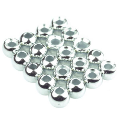 Tungsten Bead Head Deep Silver Ø1.50 mm