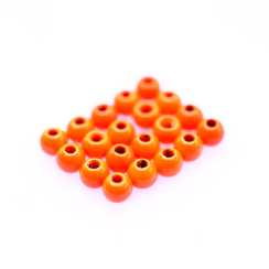 Tungsten Kopfperle Fluo Orange 20 stk. Ø2.00 mm