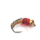 Nymphe Berbless Tungsten Red Tun Caddies Hook 12
