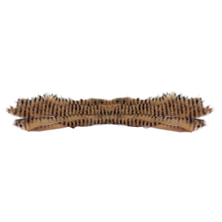 Barred Zonker Strips 07-Orange / Brown