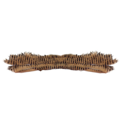 Barred Zonker Strips 07-Orange / Brown