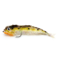 Articulated Minnow streamer brown trout