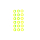 Bauers 3D Epoxy Eyes Luccio Fluorescente White/Yellow 16 mm