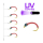 Hegene UV Body Synthetic Quill Red 14