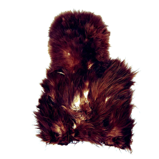 White dyed Brown