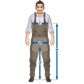 Vision Flyfishing size chart flymex