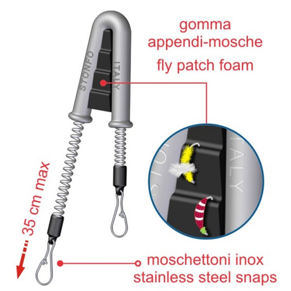 Dual Retractor Fly Patch